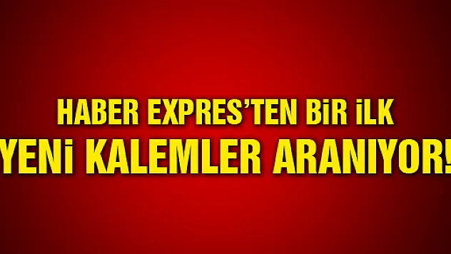 Haber Expres'ten bir ilk...