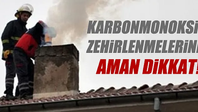 MMO'dan 'Karbonmonoksit Zehirlemesi' Uyarısı