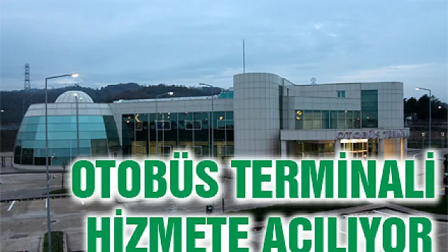 Ünye Şehirlerarası Otobüs Terminali Açılıyor