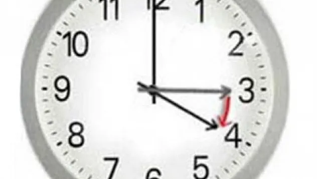 Dikkat saatiniz şaşmasın !