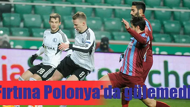 Fırtına Polonya'da gülemedi