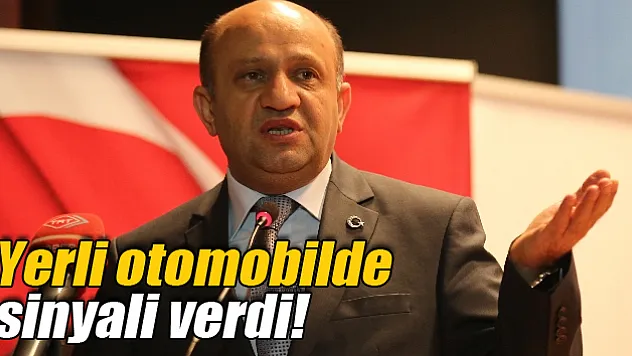Bakan Işık yerli otomobilde sinyali verdi!