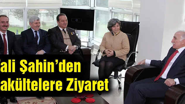 Şahin'den Çarşamba Hukuk ve İletişim Fakültelerine Ziyaret