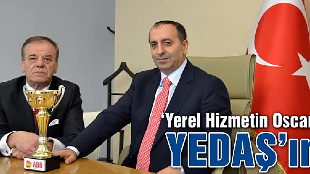 'Yerel Hizmetin Oscarı' Ödülü YEDAŞ'ın