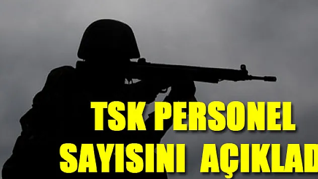 TSK personel sayısını açıkladı