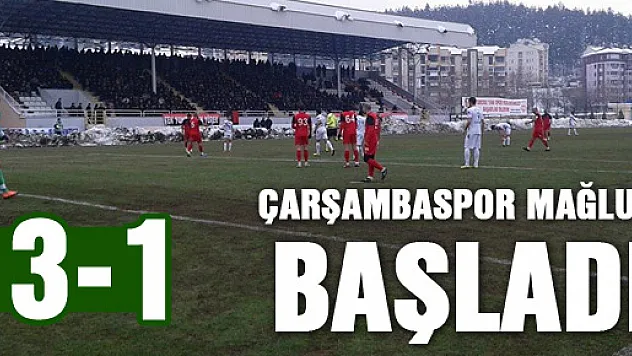 Çarşambaspor Mağlup Başladı