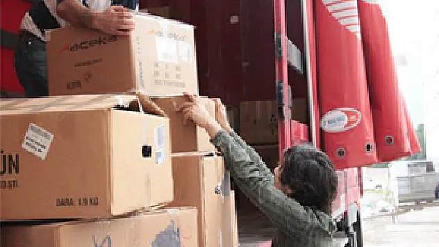 Samsun'dan Suriye'ye Yardım Konvoyu