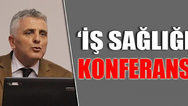'İş Sağlığı' Konferansı