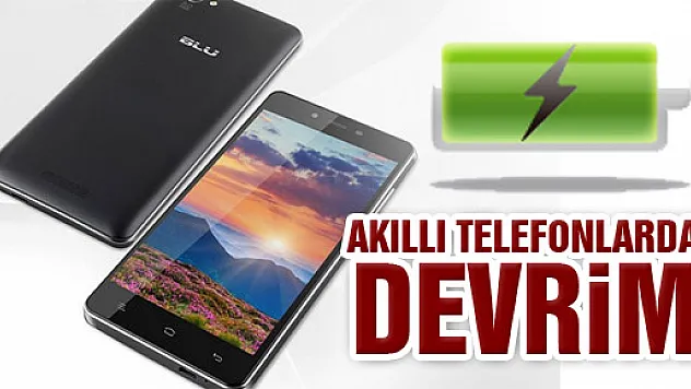 Akıllı telefonda devrim: 45 gün dayanan şarj