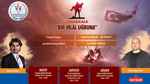 Çanakkale Ruhu Anadolu'ya yayılıyor