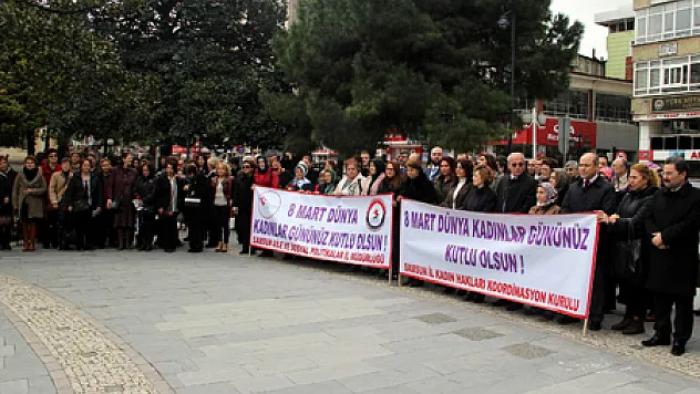 SAMSUN'DA 8 MART DÜNYA KADINLAR GÜNÜ