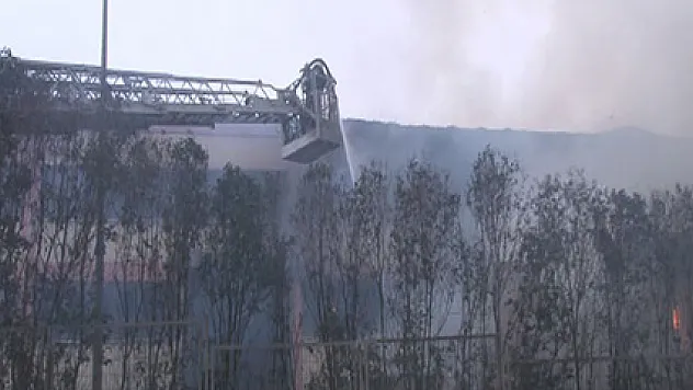 Hadımköy'de yangın