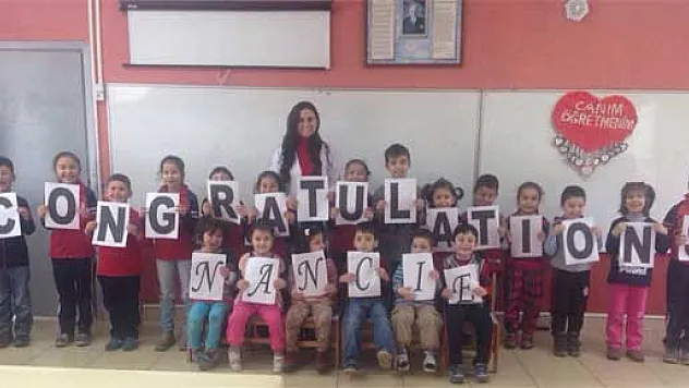 DİLEK ÖĞRETMEN TEBRİK ETTİ