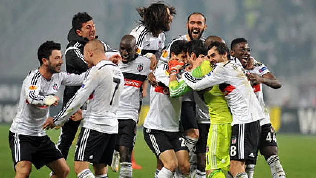 Beşiktaş çeyrek final aşkına!