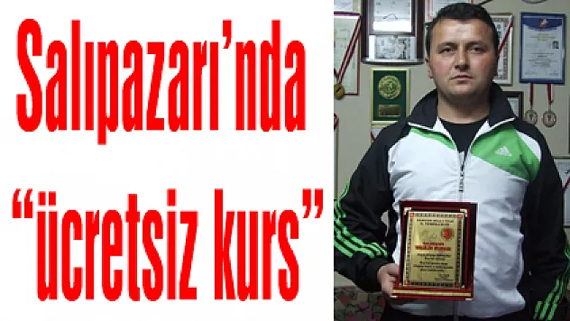 Salıpazar'ın da 'ücretsiz kurs'