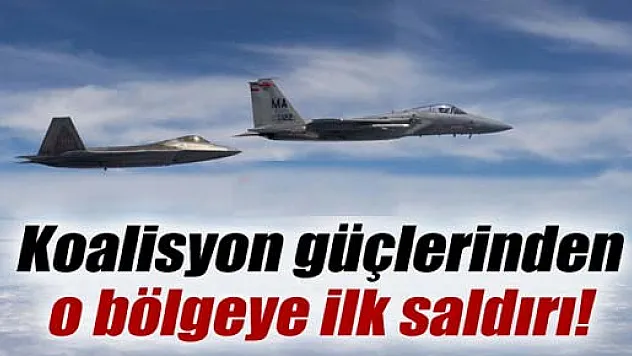 Koalisyon güçlerinden Tikrit'e ilk saldırı