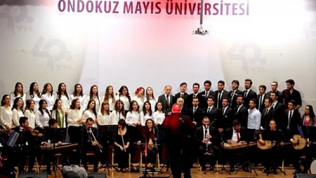 OMÜ Türk Sanat Müziği Topluluğu'ndan Konser