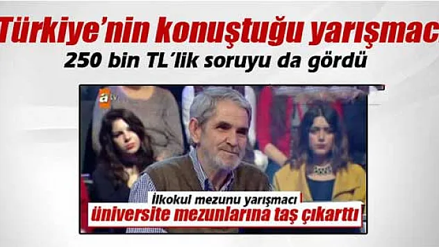 'Kim Milyoner Olmak İster?'de o yarışmacı 125 Bin TL kazandı