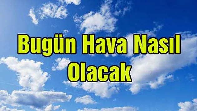 13 Nisan 2015 yurtta hava durumu