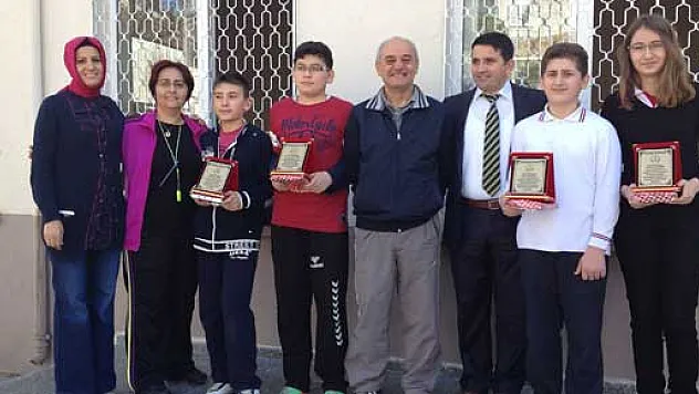 ÇARŞAMBA ATATÜRK ORTAOKULU İLÇE BİRİNCİSİ