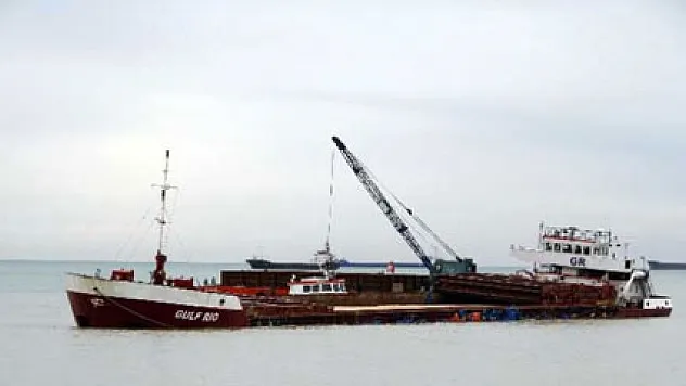 Karaya oturan gemiye 99 gün sonra müdahale