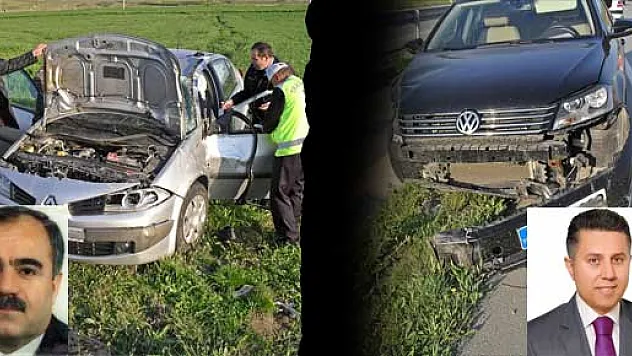 Eski vekil Öztürk kaza yaptı