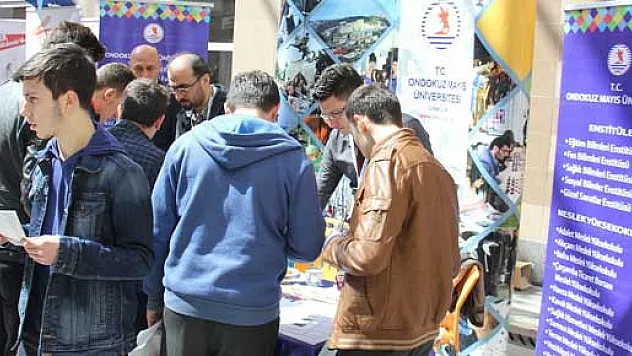 OMÜ'ye büyük ilgi
