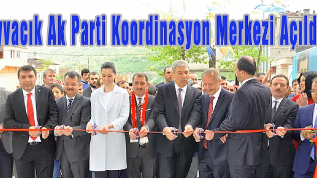 Ayvacık Ak Parti Koordinasyon Merkezi Açıldı