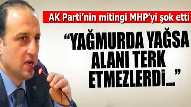 Başkan Süslü, Mitingi Yorumladı