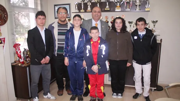 Olimpik Sporcu Adayları Müdürlüğümüzü Ziyaret Etti