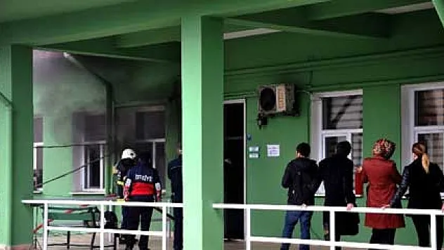 FİSKOBİRLİK Genel Müdürlüğü'nde yangın paniği