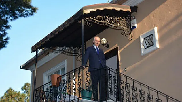 Numan Kurtulmuş doğduğu evde