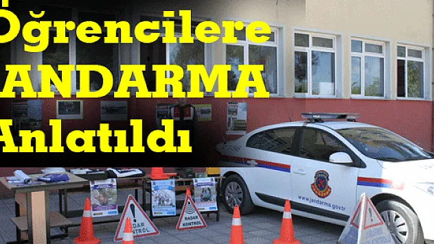 ÖĞRENCİLERE 'JANDARMA' ANLATILDI