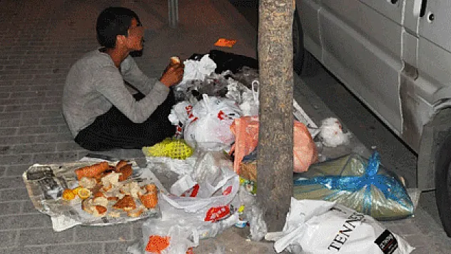 Eskişehir'de yürek sızlatan görüntü