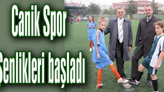 Canik Spor Şenlikleri başladı