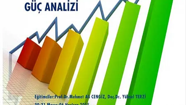 SPSS İle İstatistiksel Analiz Ve Güç Analizi Eğitimi Başlıyor!