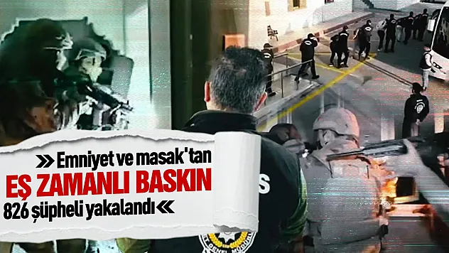 36 ilde siber operasyonu 826 şüpheli yakalandı