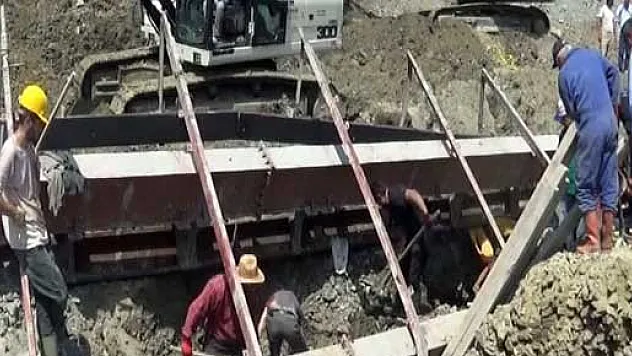 Edirne'deki göçükte ölü sayısı 2'ye yükseldi