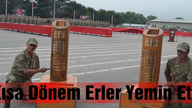 Kısa Dönem Erler Yemin Etti