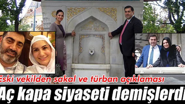 AK Partili Sait'ten sakal ve türban açıklaması