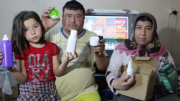 Engelli maaşıyla cep telefonu sipariş etti, kellik spreyi geldi