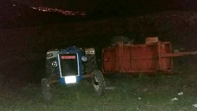 Samsun'da Traktör Devrildi: 1 Ölü