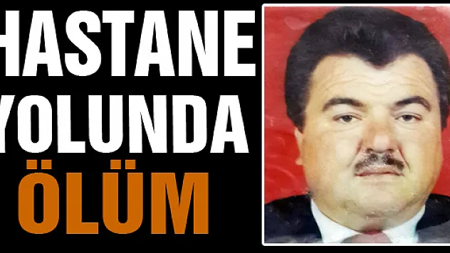 EŞİNİ HASTANEYE GÖTÜRÜRKEN KENDİ ÖLÜME GİTTİ… ACI KADER!