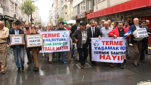 Samsun Santrale Karşı!