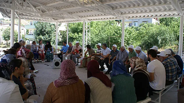 SAMGAZ'DAN Mahallelerde Bilgilendirme Toplantısı