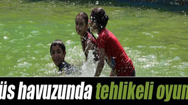 Savaşın çocuklarından tehlikeli oyun