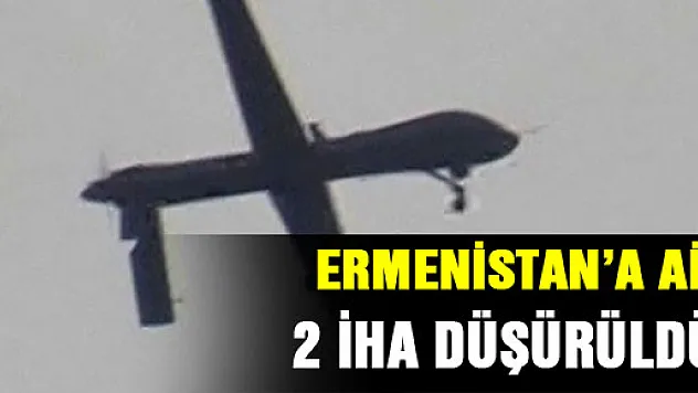 Ermenistan'a ait 2 İHA düşürüldü