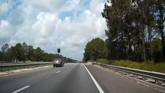 Otoyolda görünmez kaza!