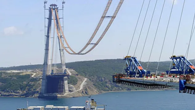3. köprünün yüzde 70'i tamamlandı