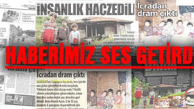 Haberimiz ses getirdi